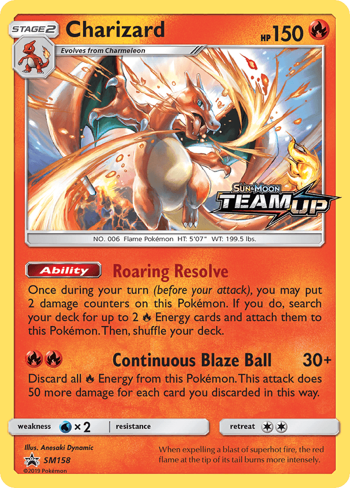 Charizard (SM158) [Sun & Moon: Black Star Promos] (Online Only)
