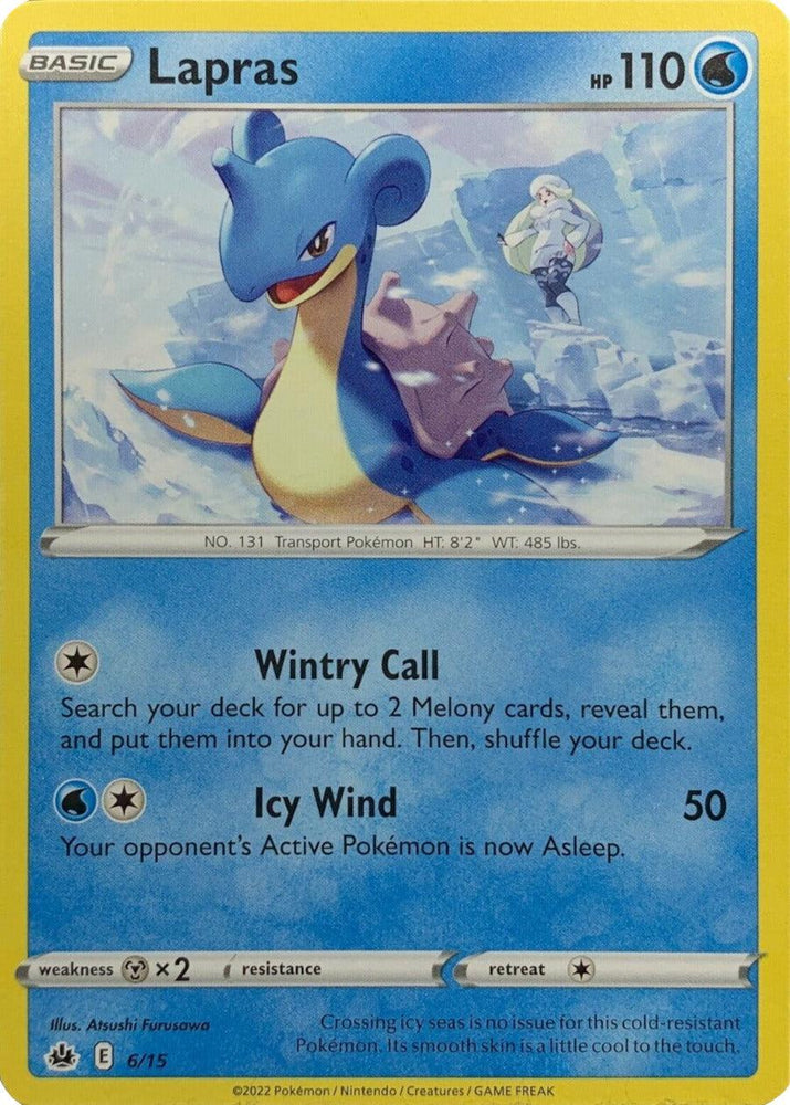 Lapras (6/15) [McDonald's Promos: Match Battle] (Online Only)