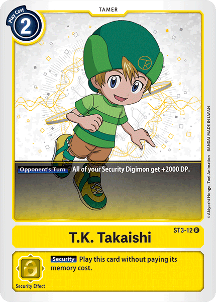 T.K. Takaishi [ST3-12] [Starter Deck: Heaven's Yellow] (ONLINE ORDER ONLY)
