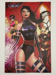 [Signed by Nathan Szerdy] Psylocke #2 Unknown Comics Nathan Szerdy Exclusive Virgin Var [IN STOCK] (ONLINE ORDER ONLY)