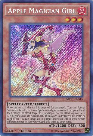 Apple Magician Girl [MVP1-ENS15] Secret Rare (ONLINE ORDER ONLY)