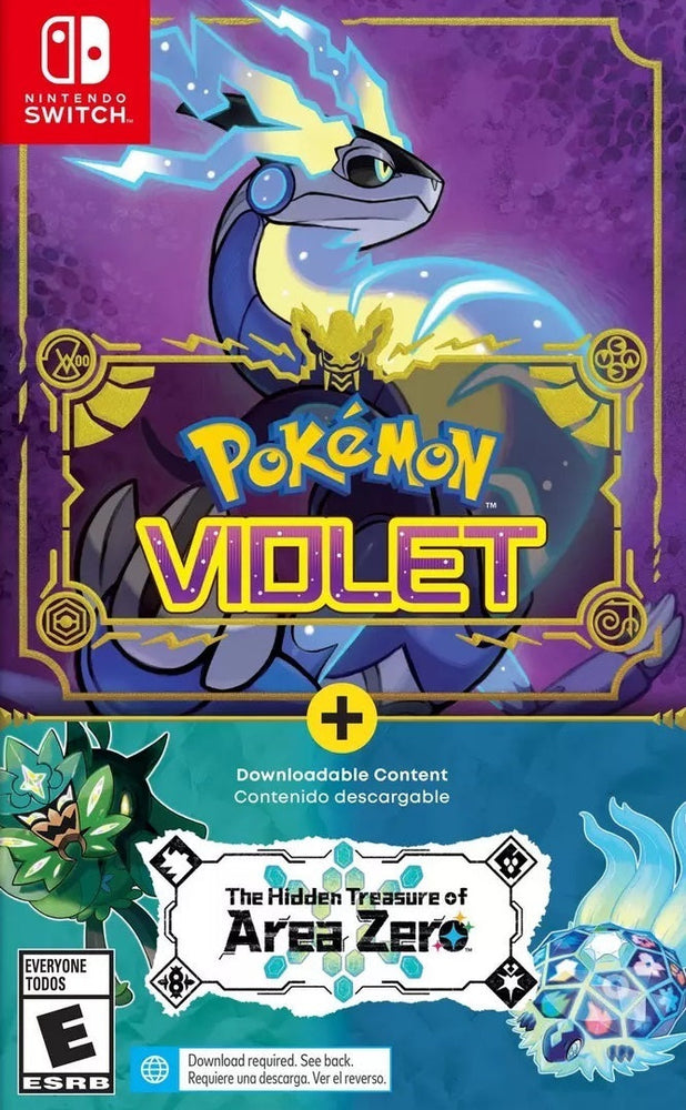 Pokémon Violet + The Hidden Treasures of Area Zero (NIntendo Switch) (ONLINE ORDER ONLY)
