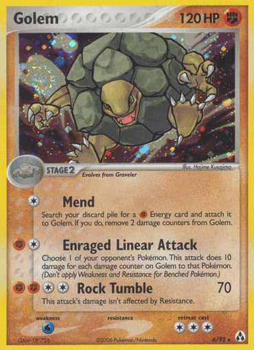 Golem (6/92) [EX: Legend Maker] (Online Only)