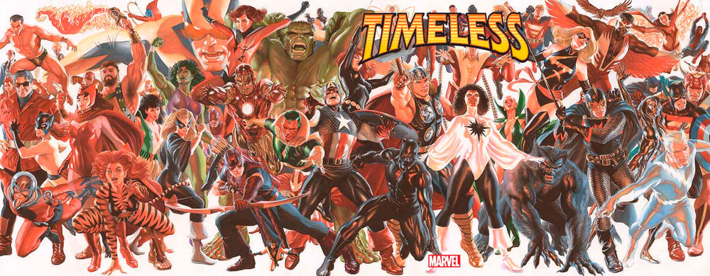 Timeless #1 B Alex Ross Wraparound Gatefold Variant (12/27/2023) Marvel (ONLINE ORDER ONLY)