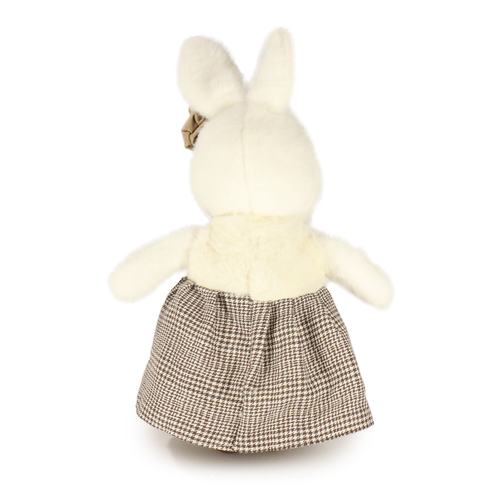 11-inch Old Towne Sage Rabbit with Checkered Dress (ONLINE ORDER ONLY)