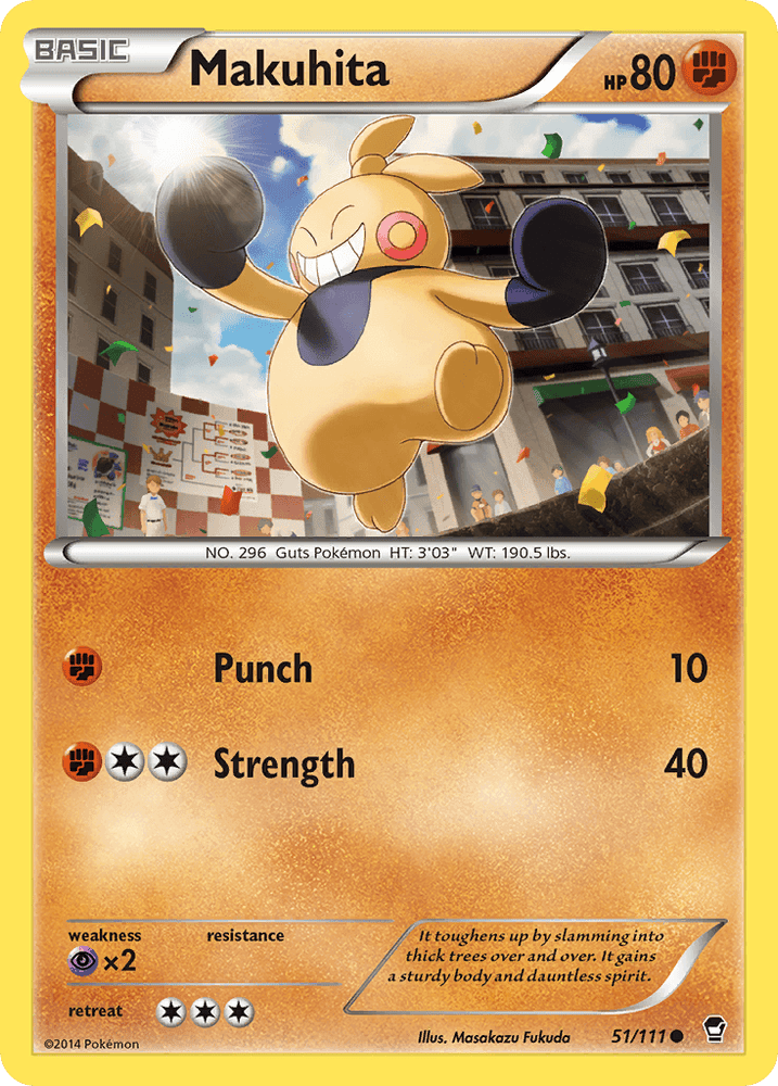 Makuhita (51/111) [XY: Furious Fists] (Online Only)