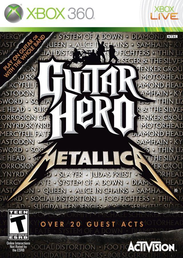 Guitar Hero: Metallica (Xbox 360) (ONLINE ORDER ONLY)