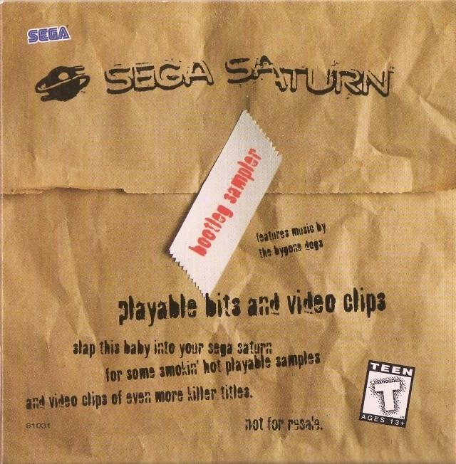 Sega Saturn Bootleg Sampler (Sega Saturn) (ONLINE ORDER ONLY)