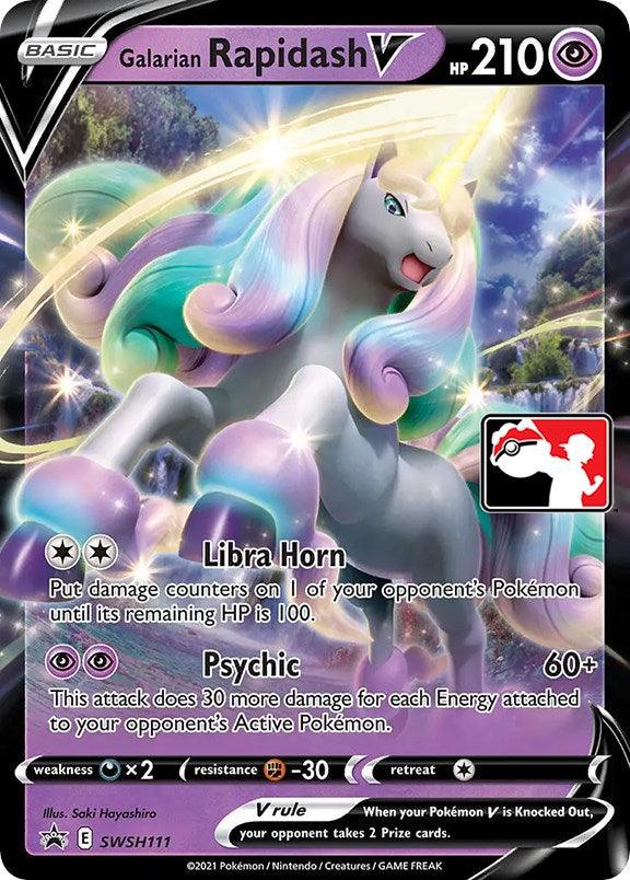Galarian Rapidash V (SWSH111) [Prize Pack Series One] (Online Only)