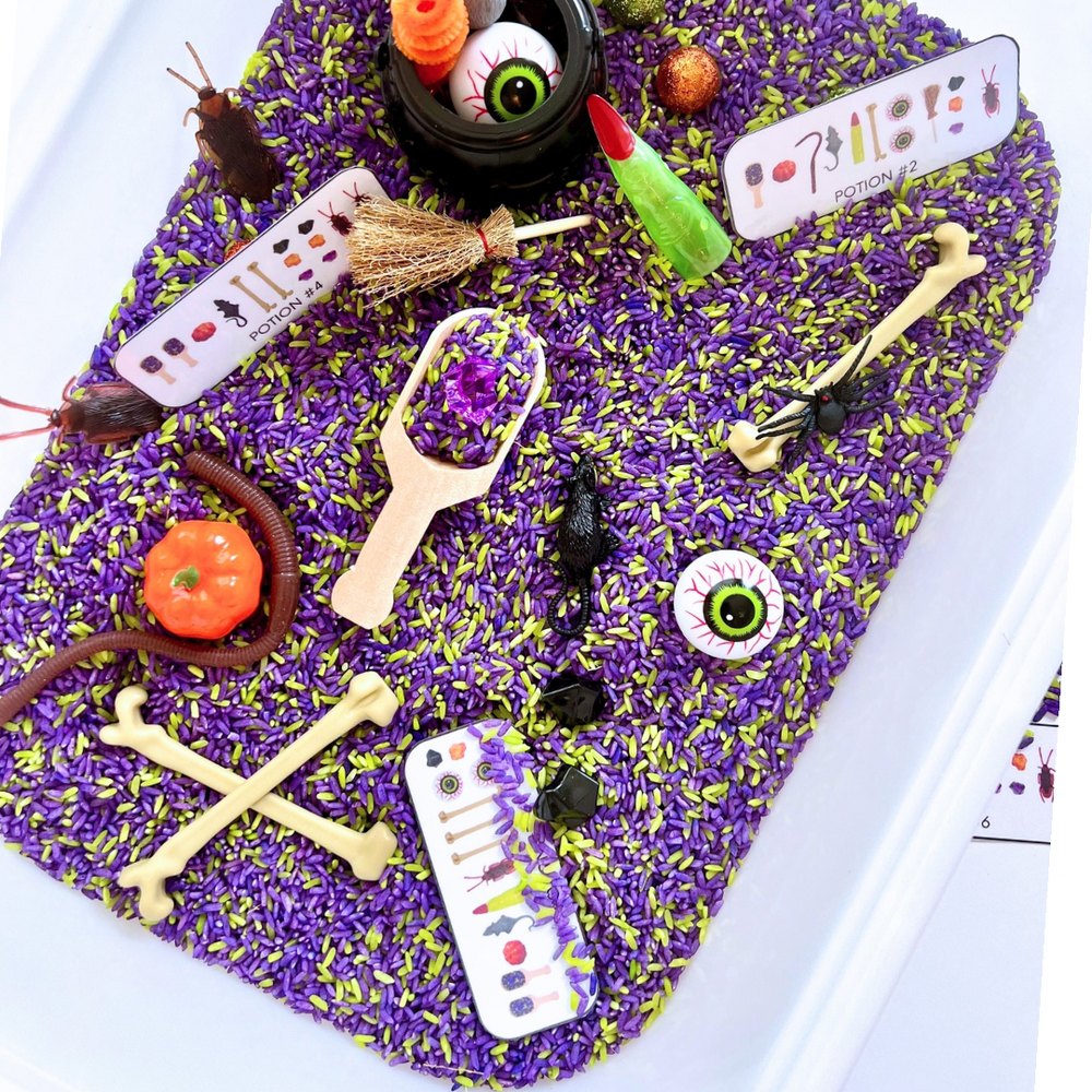 Spooky Halloween Sensory Bin (ONLINE ORDER ONLY)