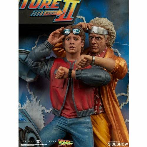 Back to the Future: The Ultimate Visual History (Collector's Edition with Movie Poster Sculpt) | by Michael Klastorin with Randal Atamaniuk [2017]