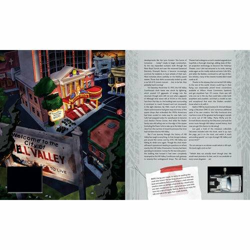 Back to the Future: Race Through Time Hardcover Book with Collectible Wind-up DeLorean (ONLINE ORDER ONLY)