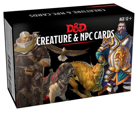 D&D: Spellbook Cards - Creature & NPC Cards (ONLINE ORDER ONLY)
