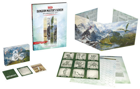 D&D: Dungeon Master's Screen - Wilderness Kit (ONLINE ORDER ONLY)