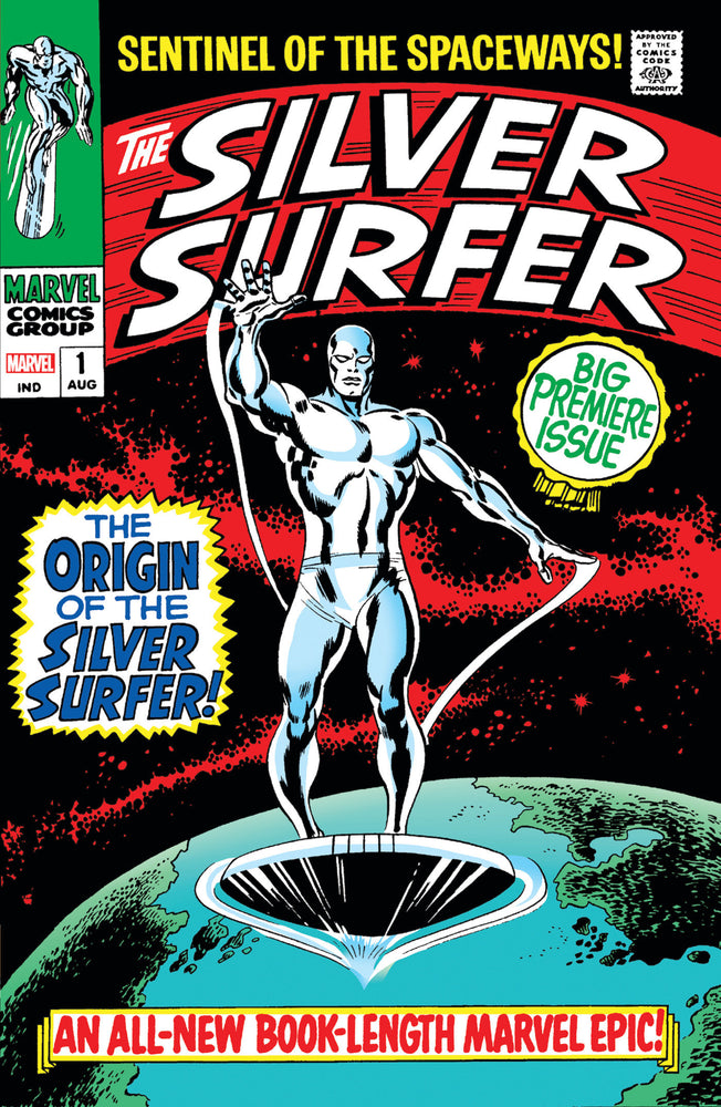 Silver Surfer Omnibus Hardcover Volume 01 John Buscema First Issue Cover
