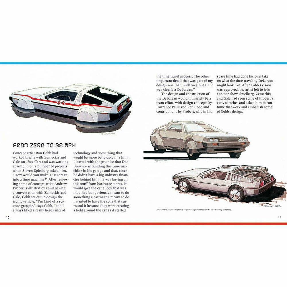 IncrediBuilds: Back to the Future: DeLorean Book and 3D Wood Model [2020]