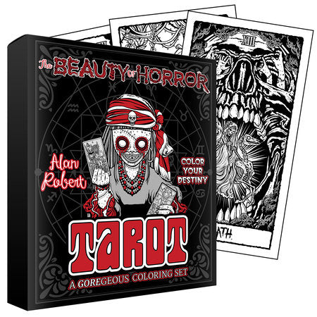 The Beauty of Horror: Color Your Destiny Tarot Deck (ONLINE ORDER ONLY)