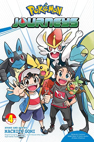 Pokemon Journeys Vol 4 (Online Order Only)