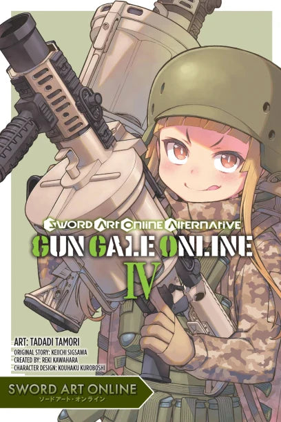 SWORD ART ONLINE ALTERNATIVE GUN GALE GN VOL 04 (ONLINE ORDER ONLY)