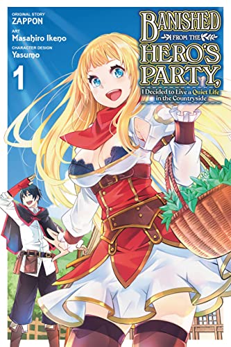 Banished From The Hero's Party, I Decided To Live A Quiet Life in the Countryside Vol 1 Manga (Online Order Only)
