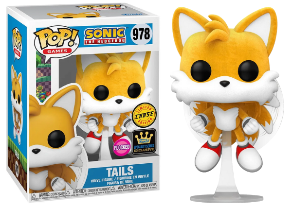 Tails (Flocked, Flying, Sonic the Hedgehog) 978 - Specialty Series Exclusive **Chase** (Online Order Only)