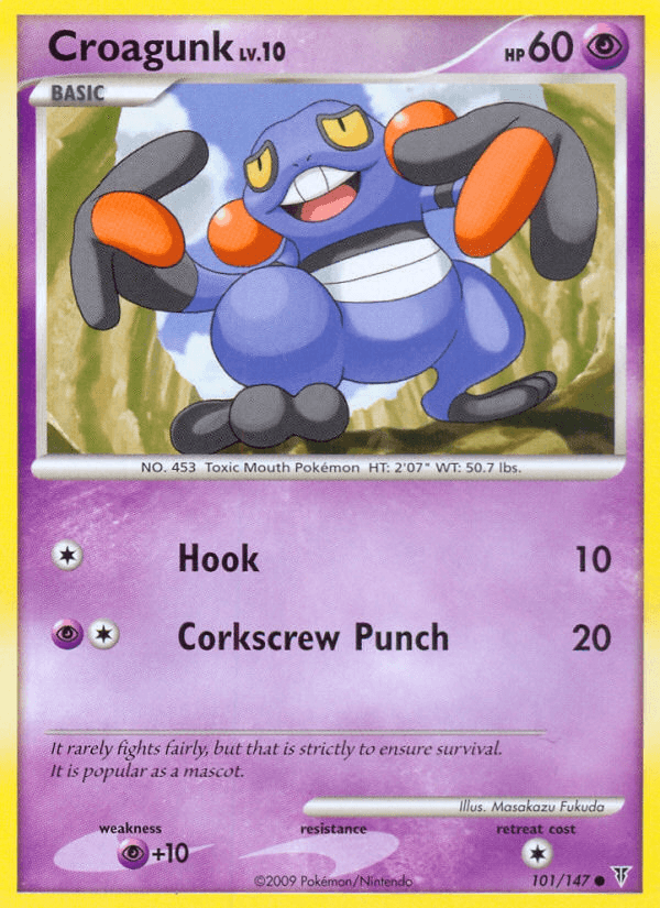 Croagunk (101/147) [Platinum: Supreme Victors] (Online Only)