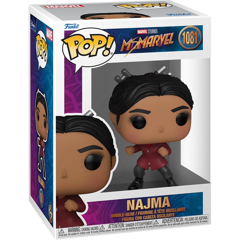 Ms. Marvel Najma Pop! Vinyl Figure #1081 (Online Order Only)