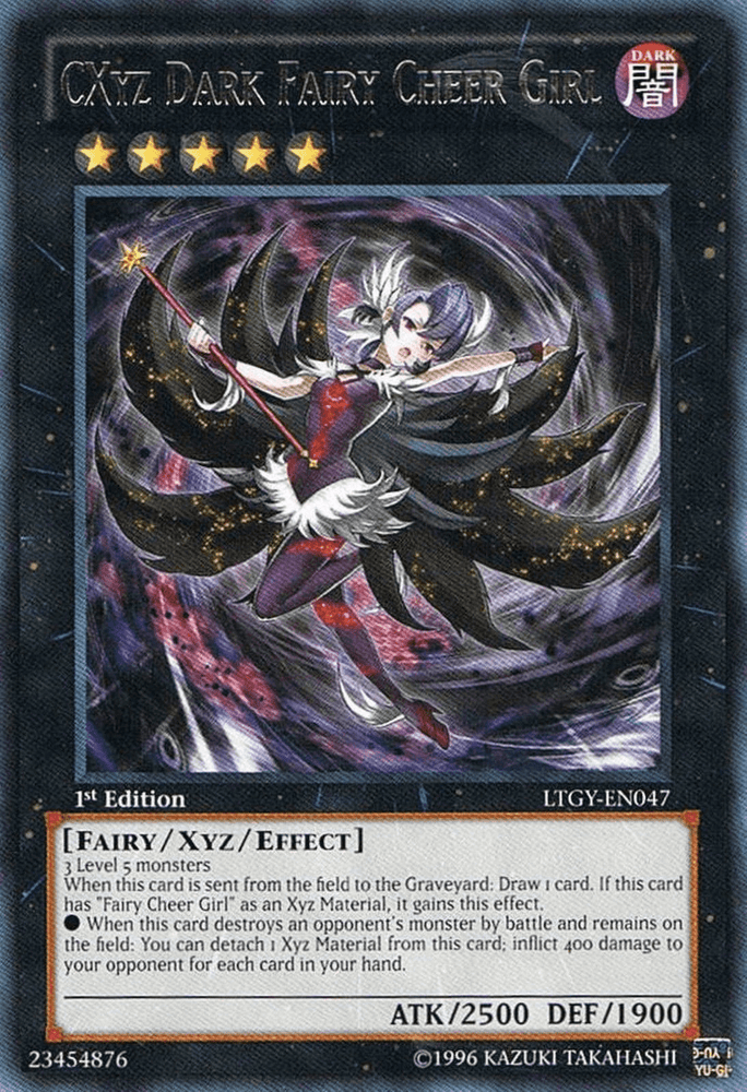 CXyz Dark Fairy Cheer Girl [LTGY-EN047] Rare (ONLINE ORDER ONLY)