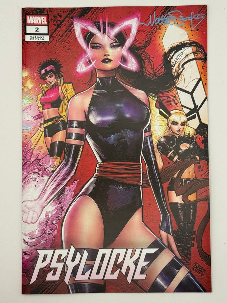[Signed by Nathan Szerdy] Psylocke #2 Unknown Comics Nathan Szerdy Exclusive Var [IN STOCK] (ONLINE ORDER ONLY)