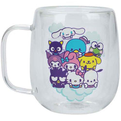 Hello Kitty & Friends 11 oz. Double Wall Glass Mug (ONLINE ORDER ONLY)