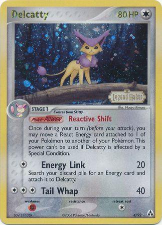 Delcatty (4/92) (Stamped) [EX: Legend Maker] (Online Only)