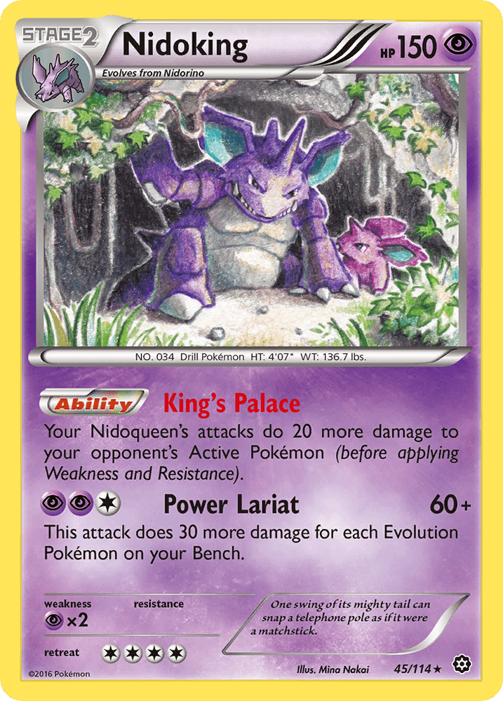 Nidoking (45/114) [XY: Steam Siege] (Online Only)