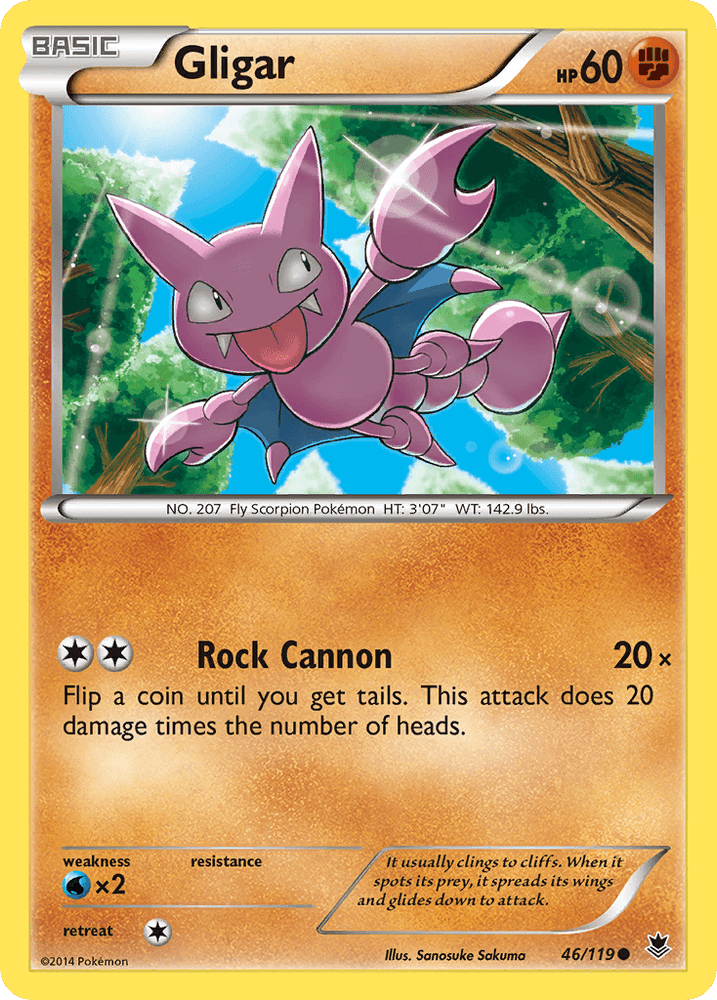 Gligar (46/119) [XY: Phantom Forces] (Online Only)