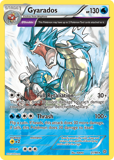Gyarados (21/98) [XY: Ancient Origins] (Online Only)