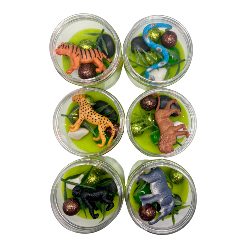 Party Animals | Wild Animals | Zoo Play Dough Party Favors (ONLINE ORDER ONLY)