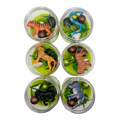 Party Animals | Wild Animals | Zoo Play Dough Party Favors (ONLINE ORDER ONLY)
