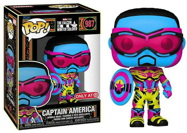 Captain America (Black Light, The Falcon and the Winter Soldier) 987 - Target Exclusive (Online Order Only)