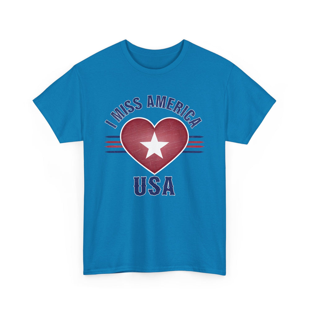 "I Miss America" Heart Unisex Heavy Cotton Tee (ONLINE ORDER ONLY)