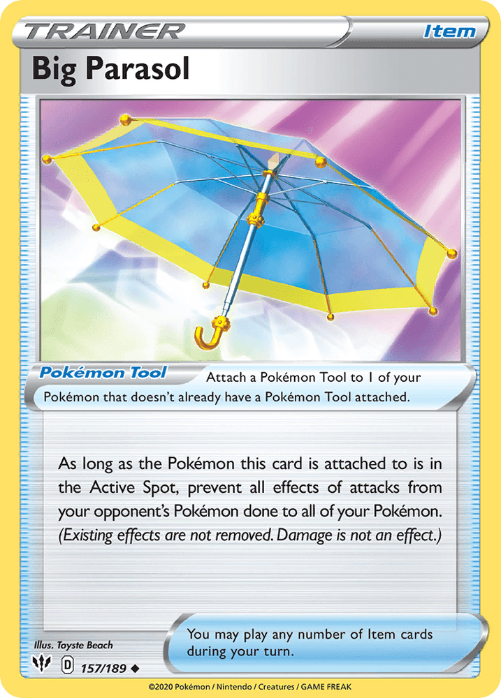 Big Parasol (157/189) [Sword & Shield: Darkness Ablaze] (Online Only)