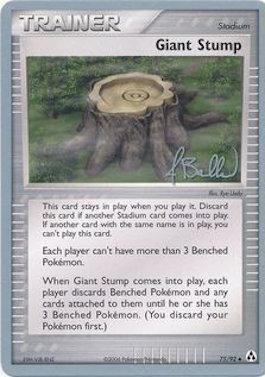 Giant Stump (75/92) (Eeveelutions - Jimmy Ballard) [World Championships 2006] (Online Only)