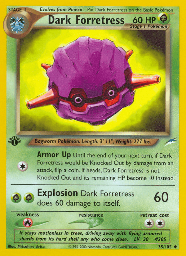 Dark Forretress (35/105) [Neo Destiny 1st Edition] (Online Only)