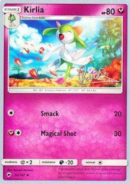 Kirlia (92/147) (Infinite Force - Diego Cassiraga) [World Championships 2017] (Online Only)