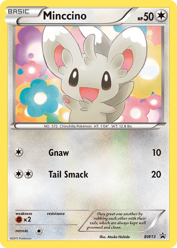 Minccino (BW13) (Cracked Ice Holo) [Black & White: Black Star Promos] (Online Only)