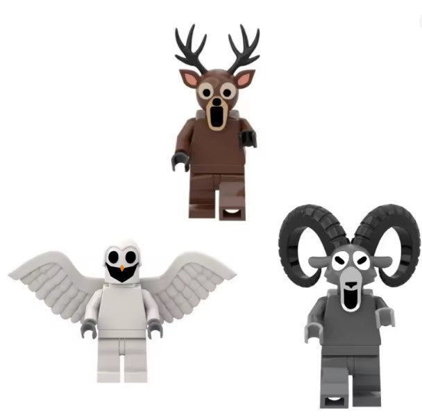 99 Nights in the Forest Custom Minifigure Set (3-Pack) – Deer, Owl & Goat Spirits (ONLINE ORDER ONLY)