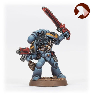 Warhammer 40K: Space Wolves - Captain (ONLINE ORDER ONLY)