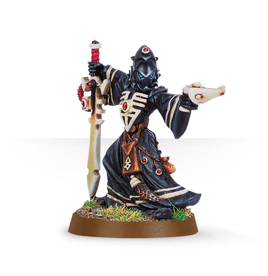 Warhammer 40K: Craftworlds - Warlock with Witch Blade and Shuriken Pistol (ONLINE ORDER ONLY)