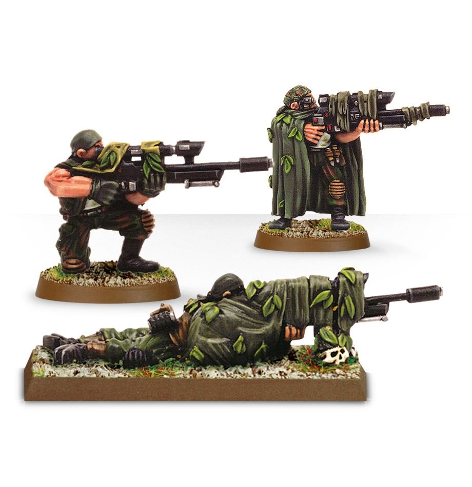 Warhammer 40K: Astra Militarum - Catachan Snipers (ONLINE ORDER ONLY)