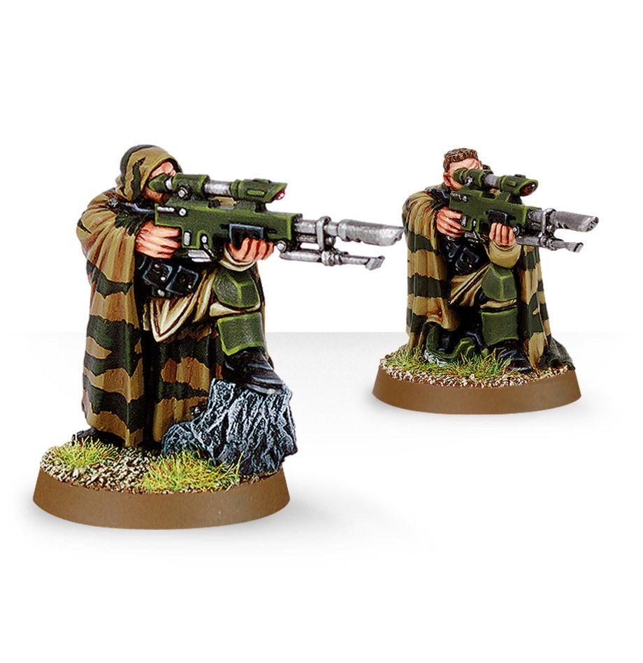 Warhammer 40K: Astra Militarum - Cadian Snipers (ONLINE ORDER ONLY)