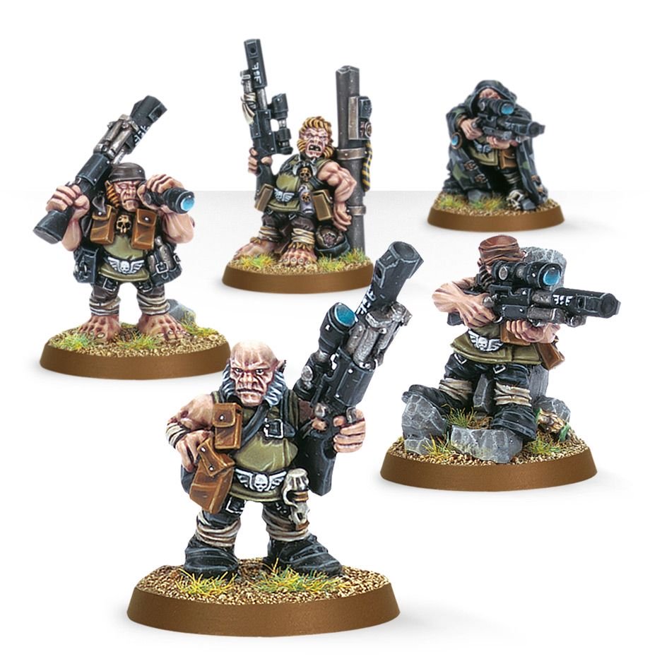 Warhammer 40K: Astra Militarum - Ratling Snipers (ONLINE ORDER ONLY)