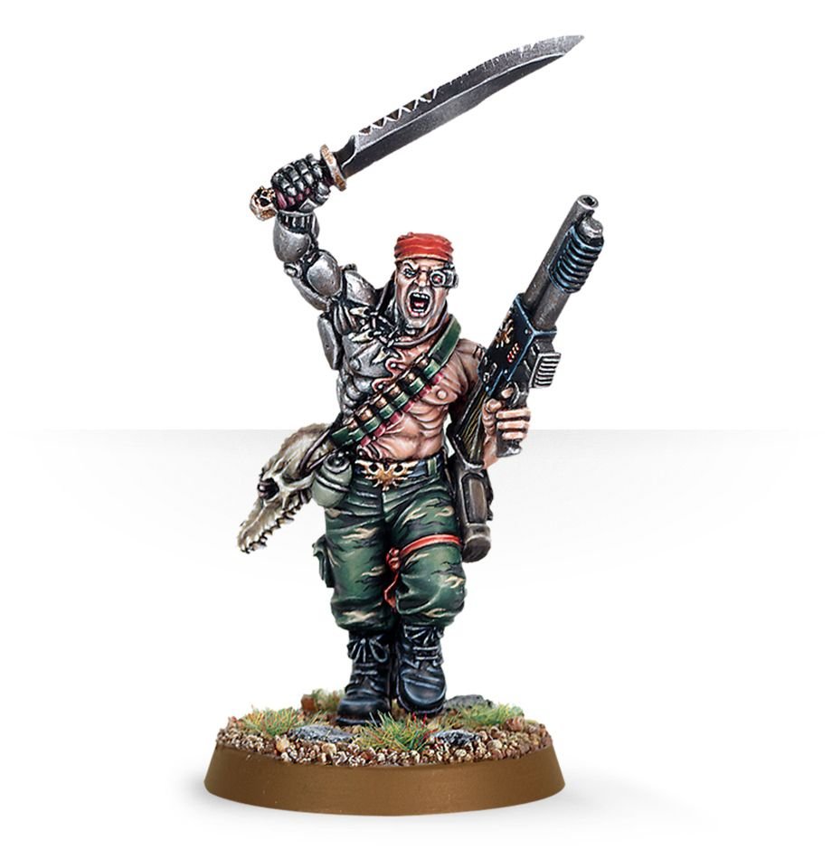 Warhammer 40K: Astra Militarum - Colonel 'Iron Hand' Straken (ONLINE ORDER ONLY)